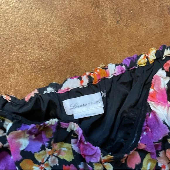 Lovers and Friends Flounce Bandeau Floral Artsy A33 - Picture 3 of 3